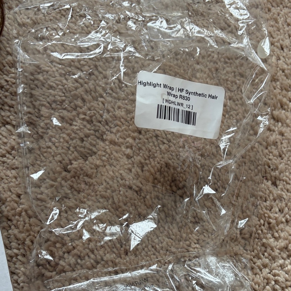 Hairdo Brown Hair Wraps. OS. All synthetic. - Picture 7 of 13